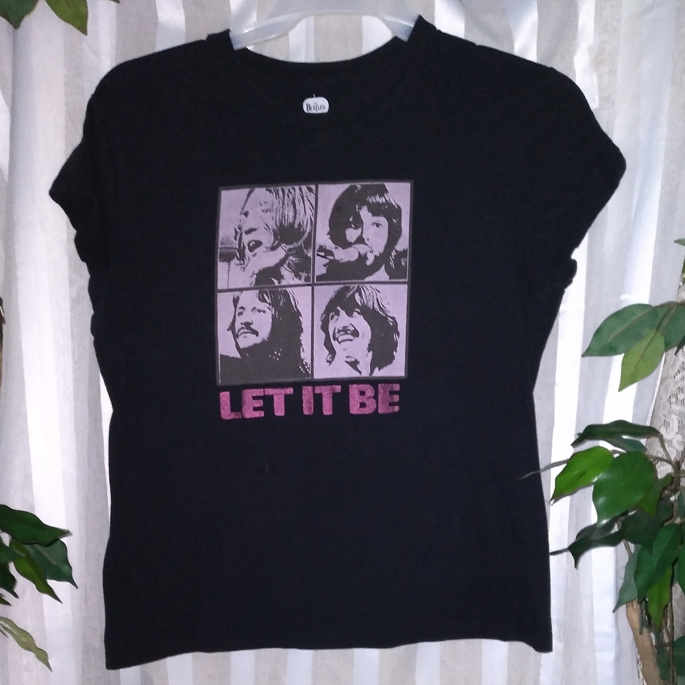 BEATLES  LET IT BE TEE SHIRT